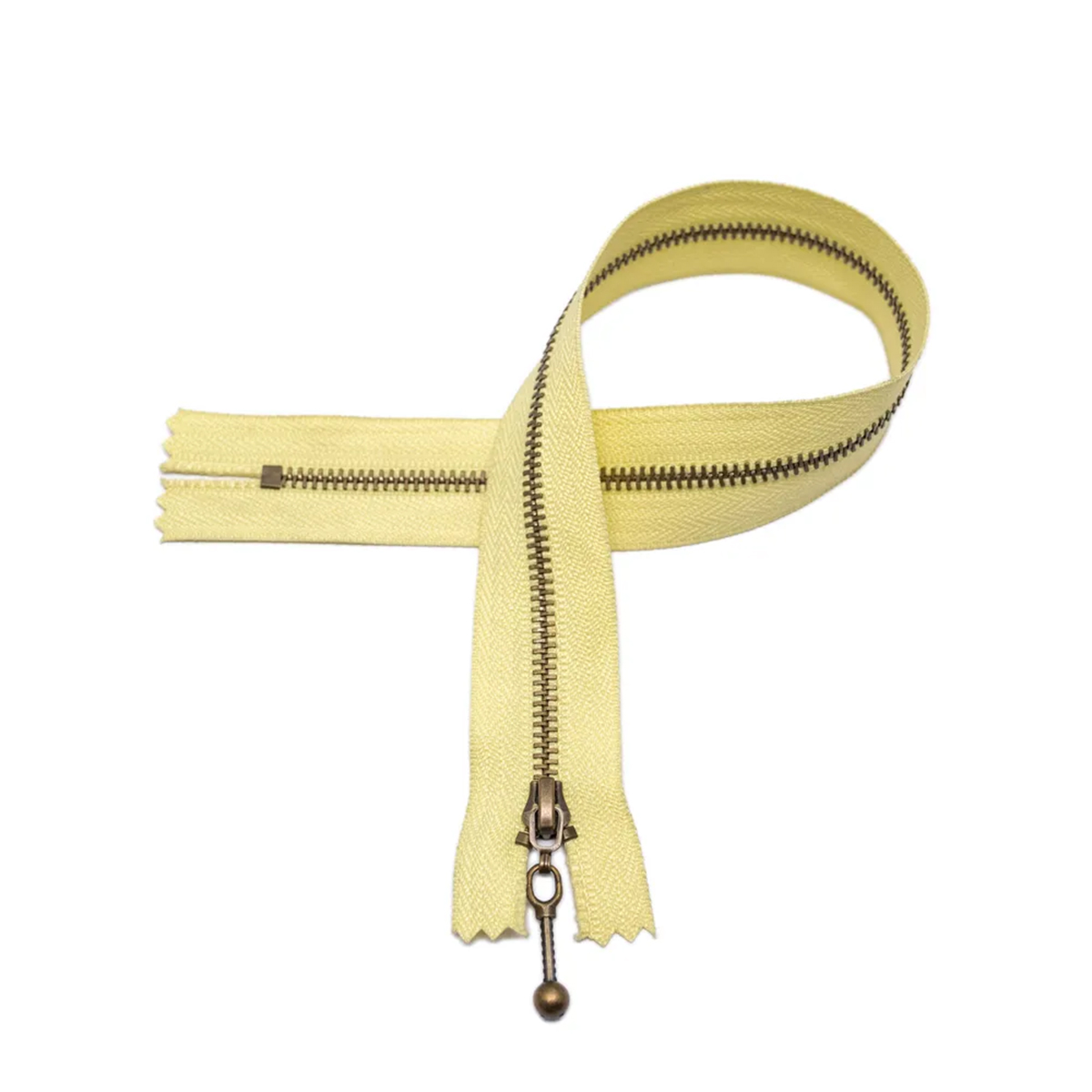Reißverschluss - gelb - 25cm