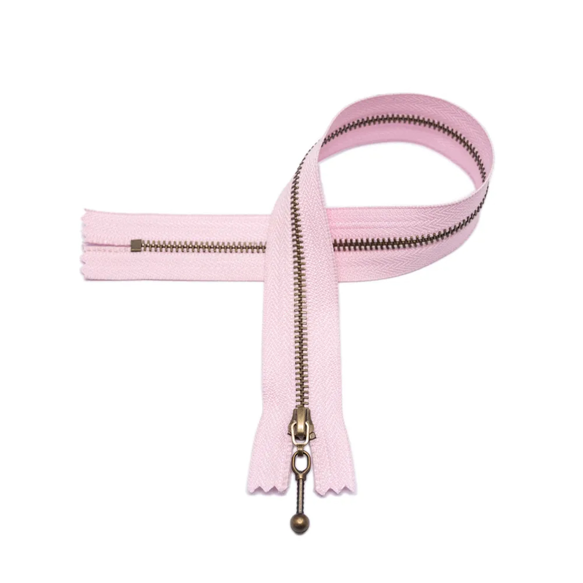 Reißverschluss - rosa - 18cm