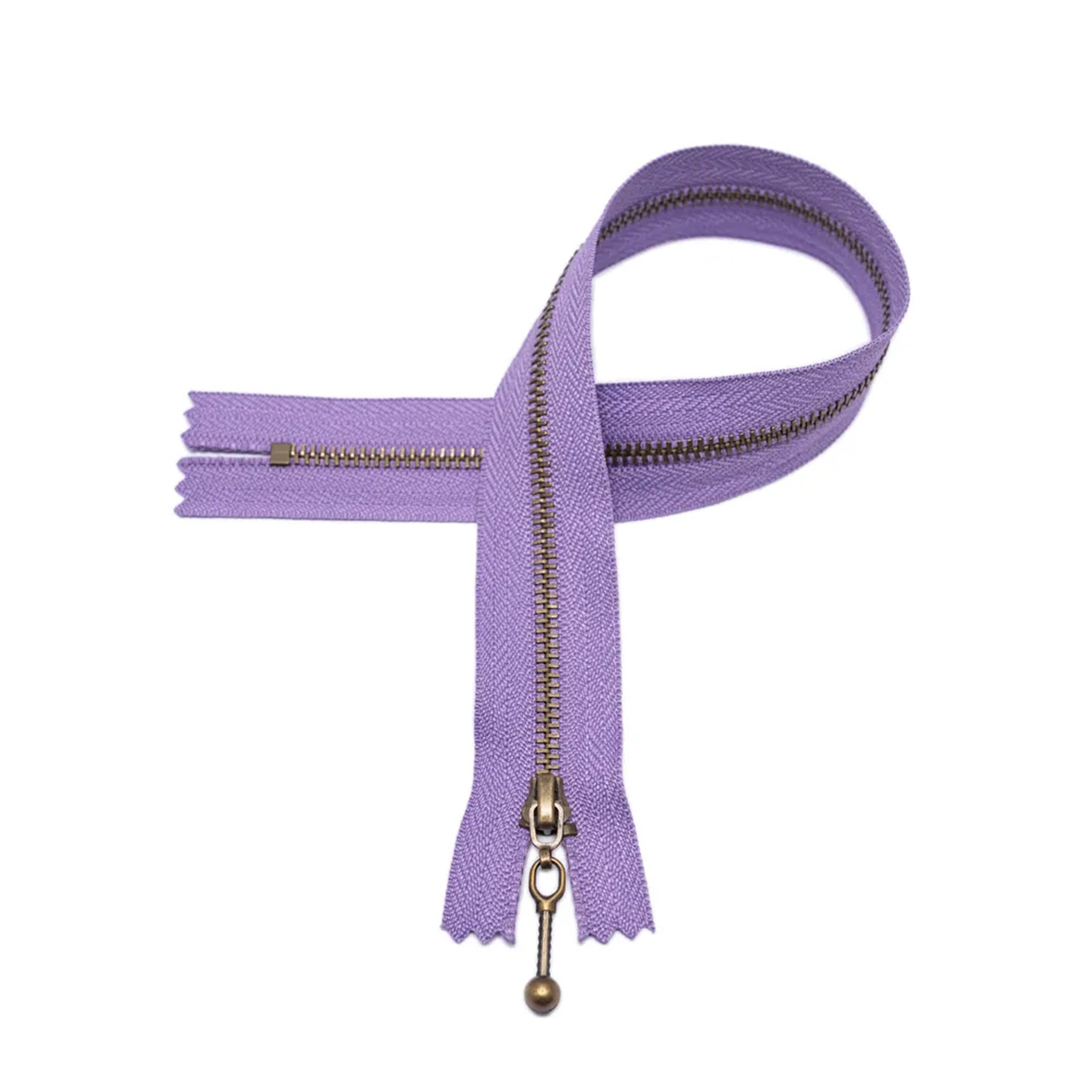 Reißverschluss - Lila - 35cm